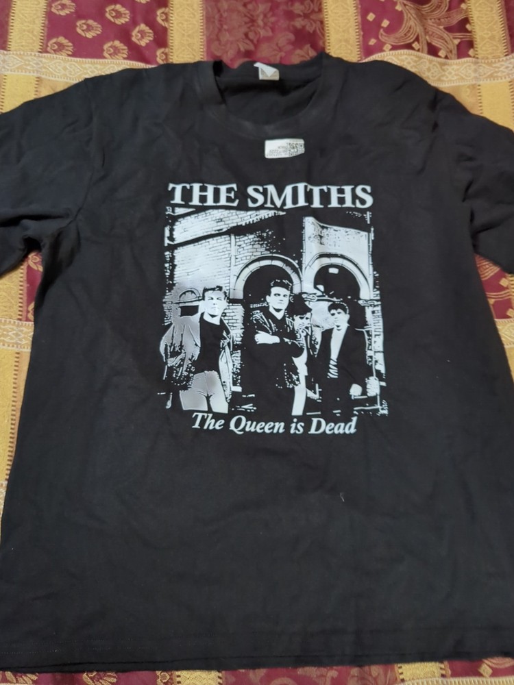 The Smiths Tour T-shirt, The Smiths Band Rock Band Black T shirt Size Large