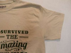 I Survived the Amazing Stinko! Titan Arum Gildan DryBlend Mens size M Medium