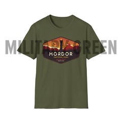 Mordor T-Shirt, Lord of the Rings Shirt, LOTR Shirt, Mordor National Park Shirt