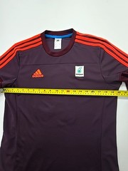Adidas Women’s Maroon Athletic Jersey Crew Neck Short Sleeve M