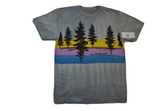 Neff Mens I’m Totally Lost Wash Gray Tee Shirt NWT M