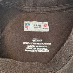 NFL Team Apparel Cleveland Browns Baker Mayfield T-Shirt Men Small Brown Fan Tee