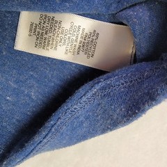 Mutual Weave Men’s Blue Heather V-Neck Short Sleeve Basic T-Shirt Size Medium