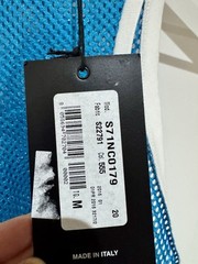 NWT Dsquared2 Men’s Runway Blue Mesh Muscle Racer Back Vest Tank Top Size M