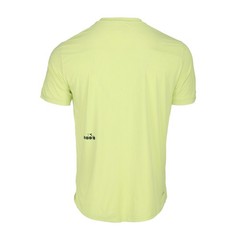diadora Icon Crew Neck Short Sleeve Athletic T-Shirt Mens Green Casual Tops 1807
