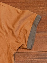 Good Karma Life Is Good SIMPLIFY Ringer T-Shirt 100% Organic Cotton Log Cabin XL