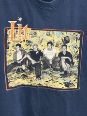 LIT Band 2001 Invading Your Space Tour OG XL VTG RARE Atomic My Own Worst Enemy
