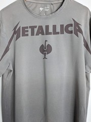 vintage t shirt metallica STRAUSS HOW METALLICA WORKS collaboration