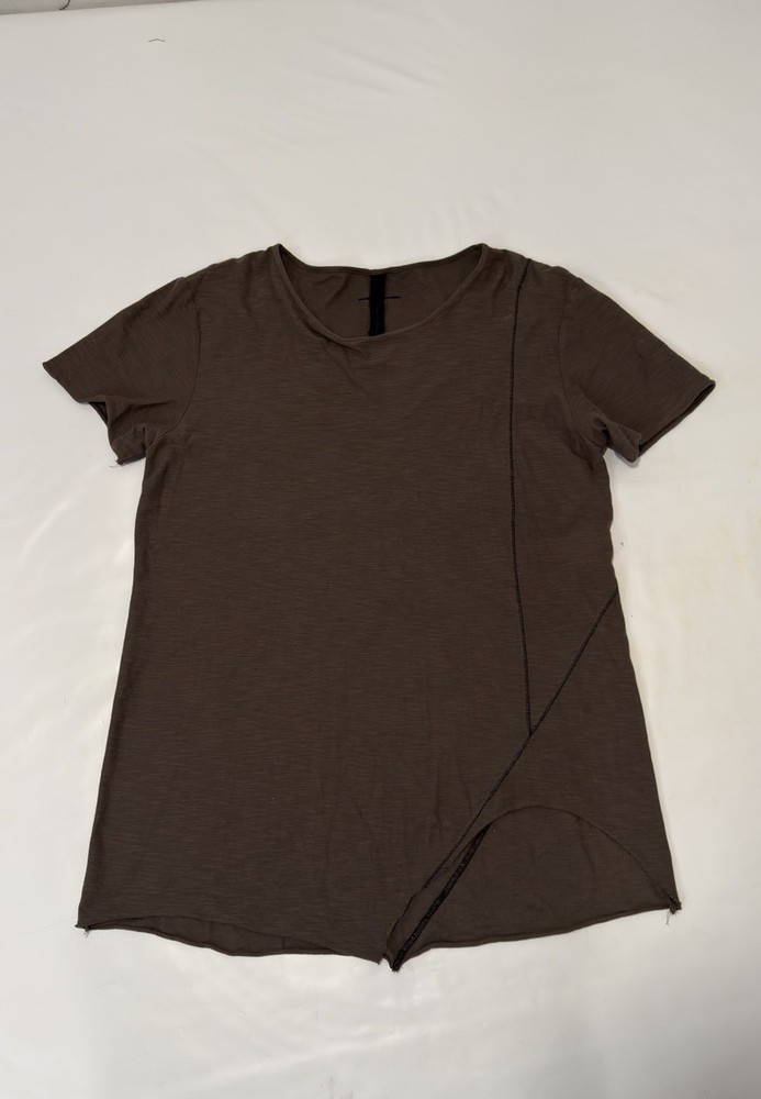 First Aid To The Injured Men T-shirt Asymmetric Tee Avant Garde SZ 4-L Designer