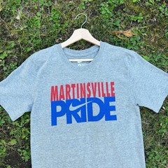 Nike Martinsville Pride USA College Graphic T Shirt Marl Grey (S)