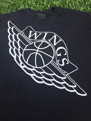 Wings AFI Parody T-Shirt Basketball Top Sports Authentic Classics Size XL