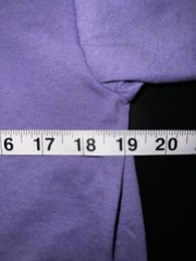 Vintage NOS Blank Large Lavender Screen Stars Best, Single Stitch Made in USA.