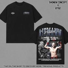 Mauricio Ruffy UFC Freedom 250 T-Shirt Vintage MMA Fighter Men Graphic Tee