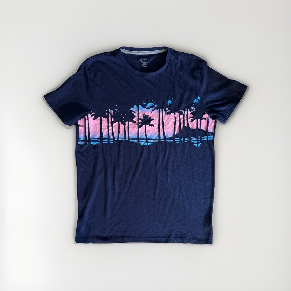 Old Navy Beach Sunset￼Palmtree T-Sirt