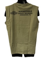 Harley Davidson Men’s Grail Sleeveless Tank Top Green 402949490