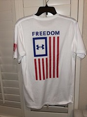 Under Armour 1370810 Men’s Athletic UA Freedom Flag T-Shirt Short Sleeve Tee