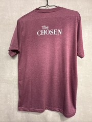 The Chosen New Made In India Plum “NOT WHAT WE WERE.” T-Shirt-Back Logo-Size Med