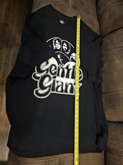 Gentle Giant Official Band T Shirt Progressive Rock Size 5x Black NWOT