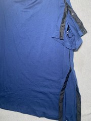 Post Shoulder Surgery Shirt for Men Full Snap Open Tear Away Short Sleeve Large