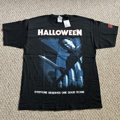 VTG Early 2000s Halloween Michael Myers Planet Hollywood T-Shirt Size XL *NWT