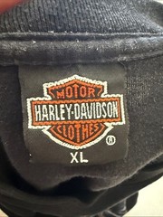 Vintage 1991 Harley Davidson 3D Emblem Great American Hog Tee Sz XL Las Vegas