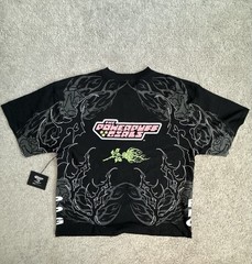 Civil Regime Powerpuff Girls Buttercup Thorn Rush 199X Tee Black Mens 2XL
