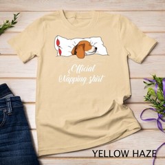 Sleeping Beagle Pyjamas Dog Lover Gift Official Napping Unisex T-shirt