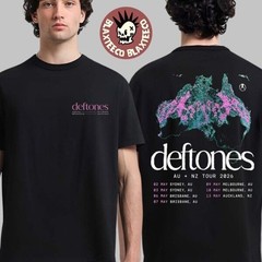 🔥HOT Deftones Australia And New Zealand Tour 2026 Two Sided T-Shirt Reprint