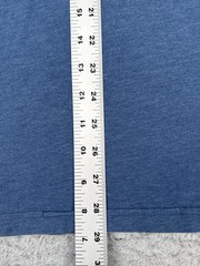 The North Face Shirt Mens Large Blue Crew Neck Long Sleeve Logo Graphic Tee