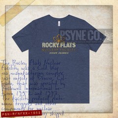 Rocky Flats Nuclear Facility 1952 Vintage Men’s T-Shirt