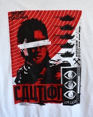 Call Of Duty Black Ops Call War Video T-Shirt Tee Short Sleeve LARGE White