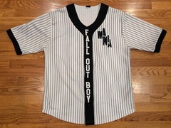 Fall Out Boy Mania Jersey XL 2018 Double Sided Pete Wentz Patrick Stump Chicago