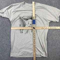 Vintage Screen Stars Memphis 84 Shirt Mens Large Gray Elvis Graphic Tee 80s