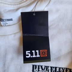 5.11 Tactical Birds & Banners USA America Eagle Patriot White XL Graphic T-Shirt