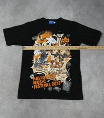 Tokyo Disney T Shirt Mens S Black Halloween Music 2017 Band Japan Resort