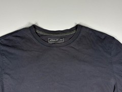 Eddie Bauer T Shirt Men LT Blue LegendWash Long Sleeve Casual Outdoor Classic