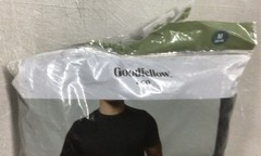 Men’s Goodfellow Classic Crew T-Shirt In Black 4-Pack Size Medium