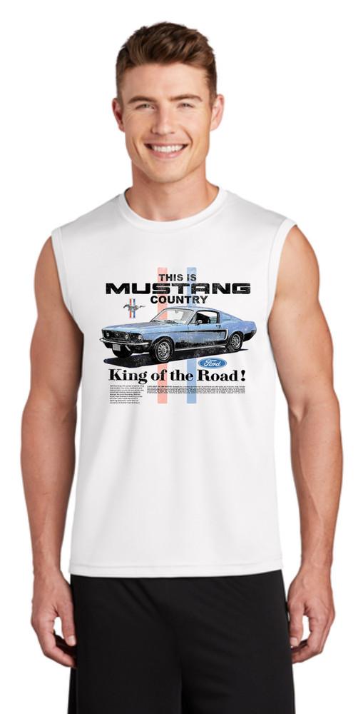 Ford Mustang Muscle Tee Mens T-shirt Mustang Ford Clothing Apparel Accessories
