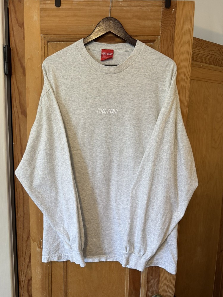 Full Send Nelk Boys Long Sleeve Embrodered Logo 2XL