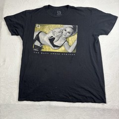 tmls Too Many Loose Strings Black Graphic SS Shirt Men’s 2XL Distressed