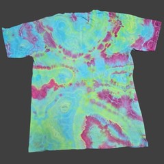 Hand Dyed Short Sleeve Tie Dye T Shirt Unisex For Men And Women