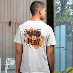 Men Printed classic fit round neck T-shirt Casual and Stylish