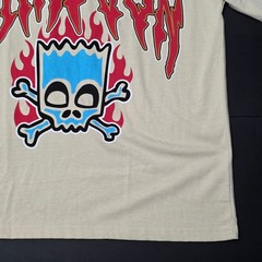 The Simpsons Bart Punk – Officially Licensed Cartoon Graphic T Shirt – Unisex S