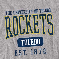 University of Toledo Adult T-Shirt Founded Date, Athletic Heather, S-5XL