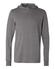 BELLA + CANVAS Unisex Jersey Hooded Long Sleeve Tee – 3512