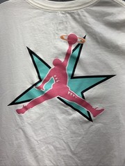 Jordan Jumpman Graphic Tee T-Shirt Men’s Large White Crew Neck DD5286-100