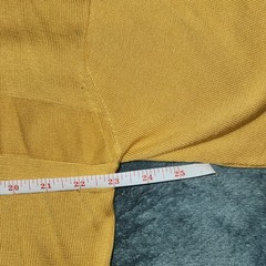 Intro Men’s Short Sleeve Button Front Shirt Mustard Yellow Textured Geometric