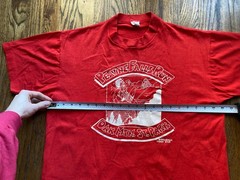 VTG 80s Peavine Falls Race T Shirt XL Birmingham AL Marathon Red Oak Mountain