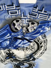 Silver Point Turbo Trigger Shirt XL Y2K Street Racing Graphic Korea