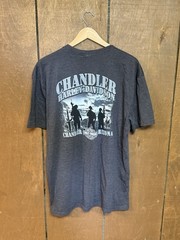 Harley Davidson Shirt Adult Size XL Gray Chandler Arizona Graphic Biker Tee Mens